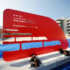 paolo albano architetto design exhibition progettazione architettonica industrial design graphic design portfolio monumento rivarossi