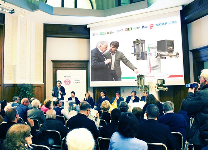 Italia Mini Pasta Urban Center Comune di Milano Architetto paolo Albano