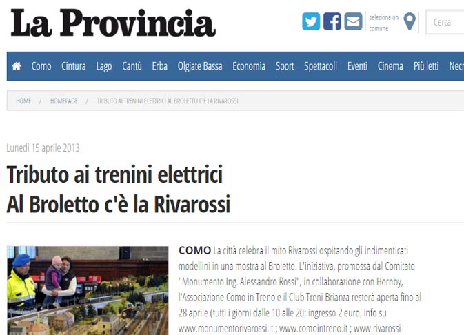 La Provincia museo rivarossi trenini architetto paolo albano