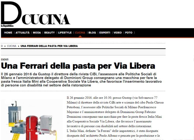 D La Repubblica Cucina